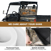 Double Gun Bag Rack